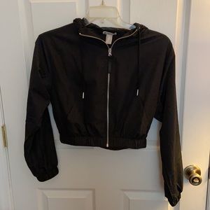 COPY - Active Zip-Up Hooded Windbreaker